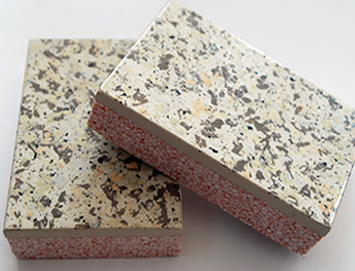 寶潤達(dá)真金板真石漆外墻裝飾保溫一體板