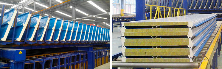 寶潤達(dá)聚氨酯屋面板生產(chǎn)實(shí)拍