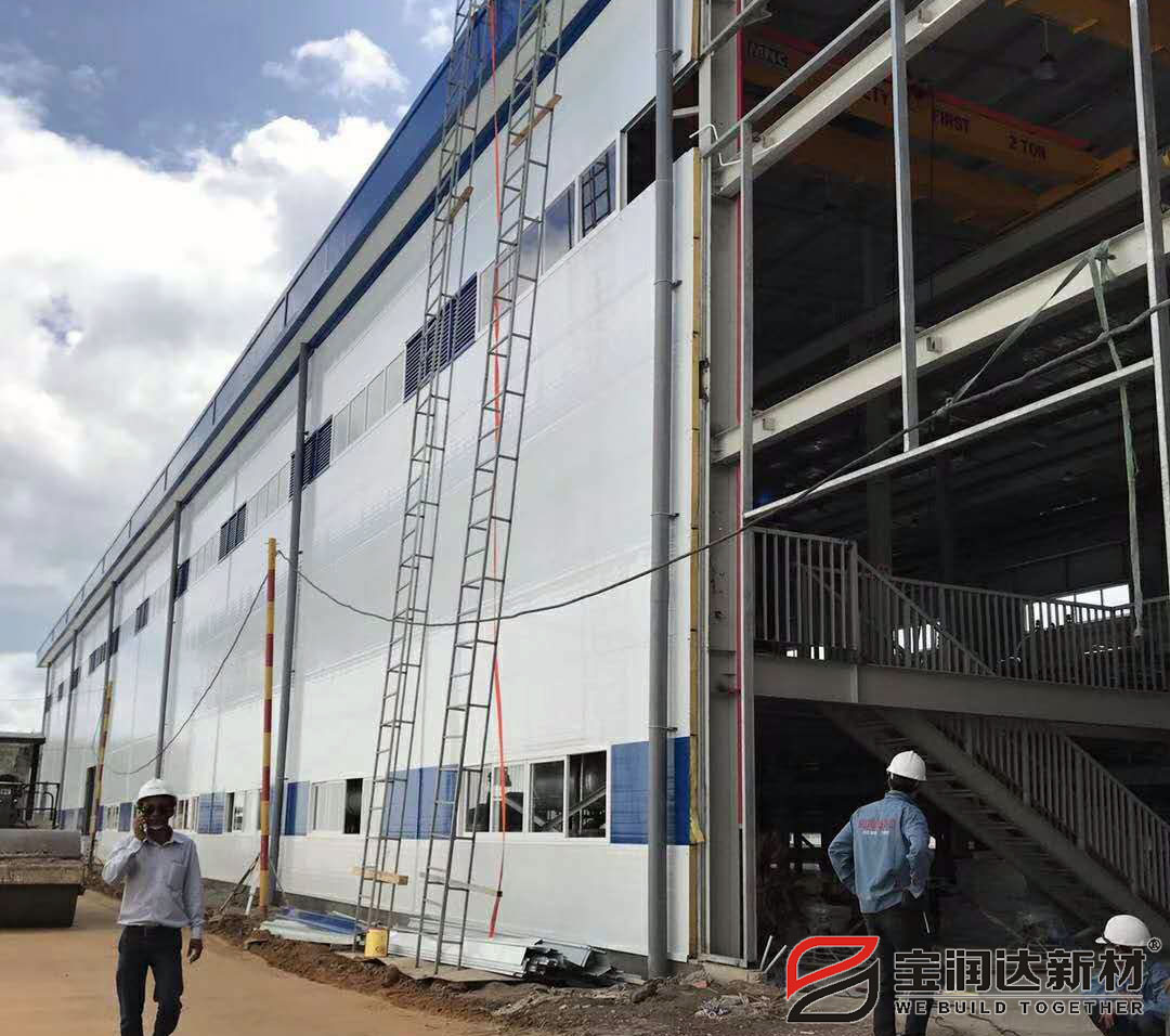 【寶潤達】越南16000米復(fù)合板項目施工現(xiàn)場