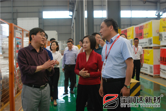 市長(zhǎng)張雪飛一行蒞臨寶潤(rùn)達(dá)視察指導(dǎo)工作