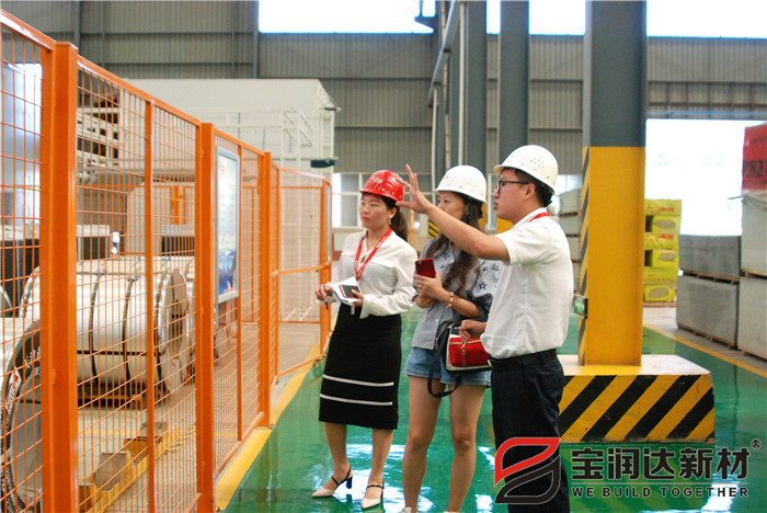 迪拜客戶來訪寶潤達(dá)參觀考察 洽談合作