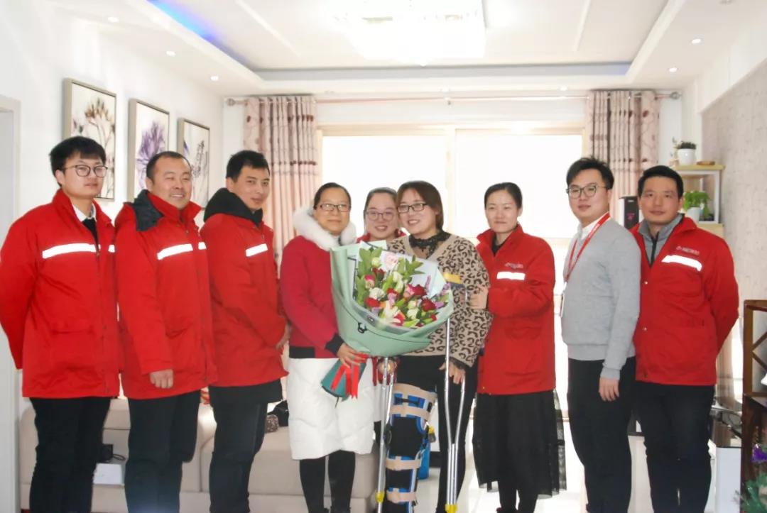 情暖冬日，點(diǎn)滴關(guān)懷——寶潤達(dá)新材慰問生病職工
