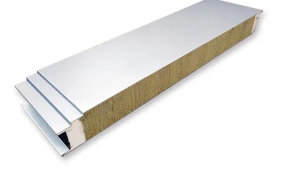 聚氨酯封邊巖棉夾芯板 聚氨酯封邊巖棉夾芯板